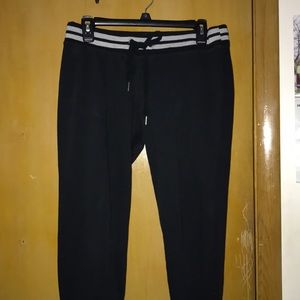 Black joggers